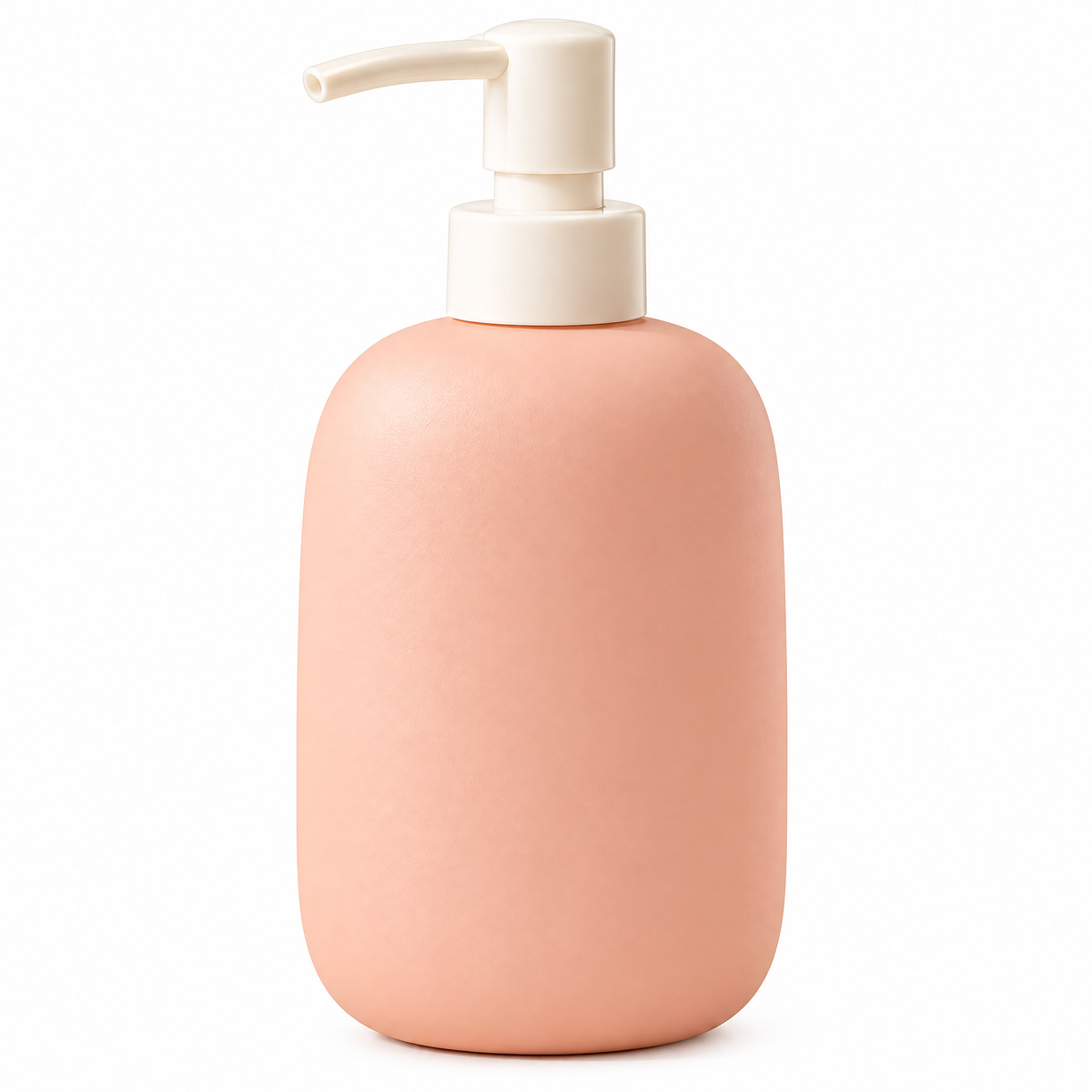 xezvynuq Peach Liquid Soap Dispenser — isolated product view